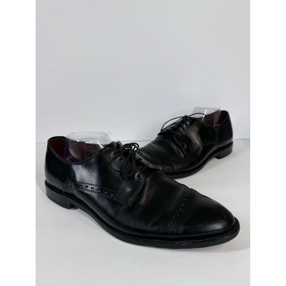 Allen Edmonds Men’s Black Madison Ave Cap Toe Oxford Style Shoe Mens 11.5 D